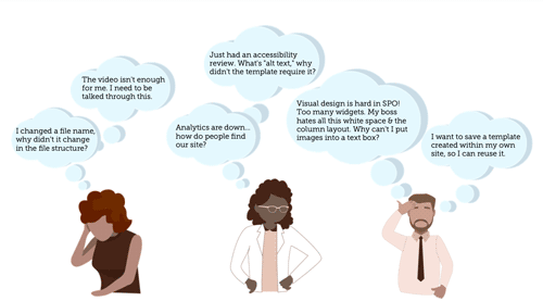 story map of a sample persona user scenario